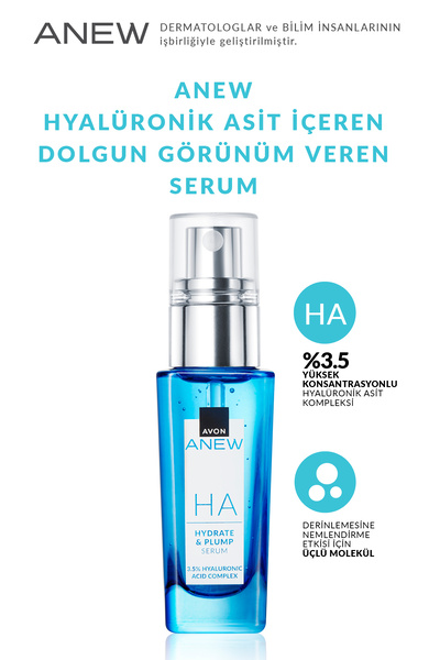 Anew Plump Serum with Hyaluronic Acid 30ml