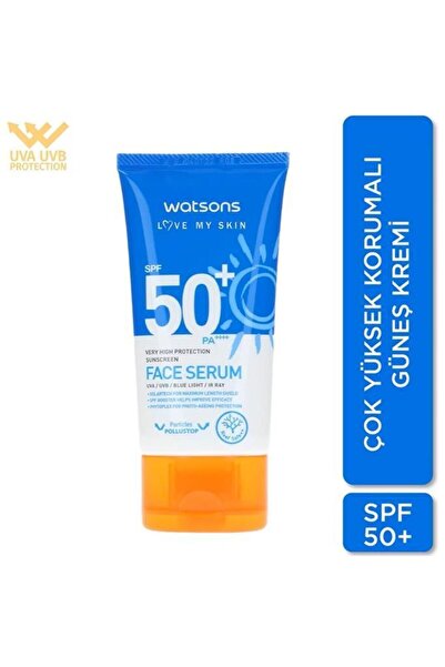 Крем за сончање за лице со многу висока заштита Spf50 50 ml