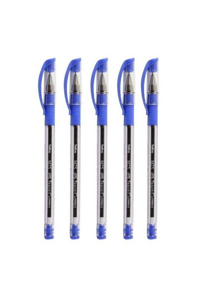 1425 Blue Needle Point Ballpoint Pen 5 Pieces