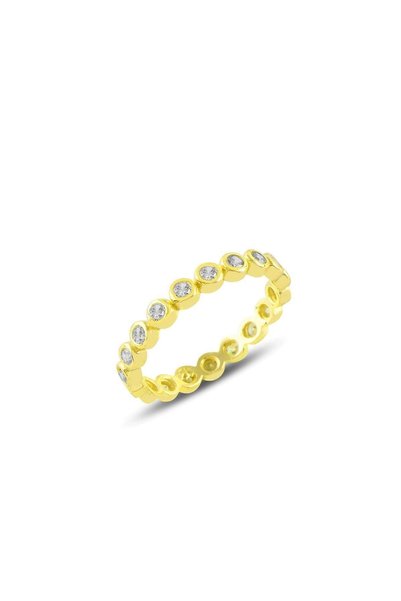 Silver Gold Gilded Diamond Model Zircon Stone Waterway Tamtur Ring Sgtl11377