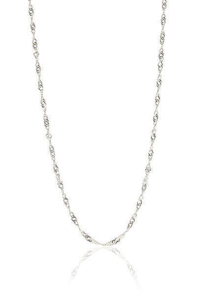 Women's Silver Singapore Model 45 cm Chain Sgtl8931