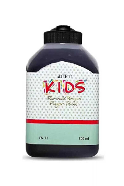 790 црна боја за прсти 500 ml