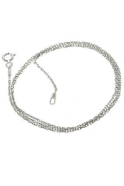 Rhodium Women's Necklace Chain Sgtl6362