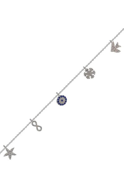 Women's 925 Sterling Silver Luck Bracelet SGTL4488