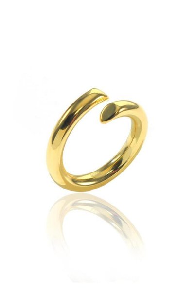 Silver Gold Gilded Tuned Charnel Ring