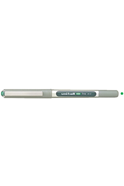 Uni-ball ролер пенкало (12 парчиња) Eye Fine со топчест врв 0.7mm зелено Ub-157