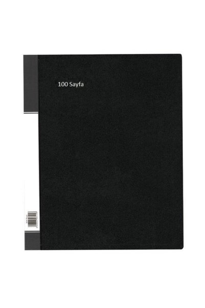Catalog Presentation File Prime 100 Sheets Black 641100-Nnp
