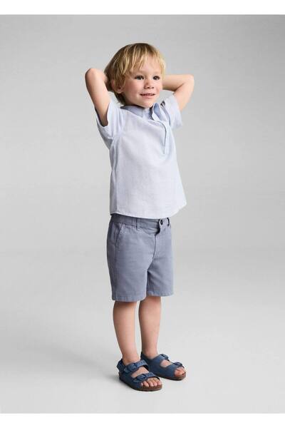 Slim Fit Chino Cotton Bermuda Shorts