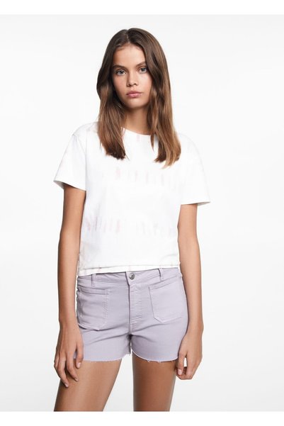 Cotton Shorts with Pockets