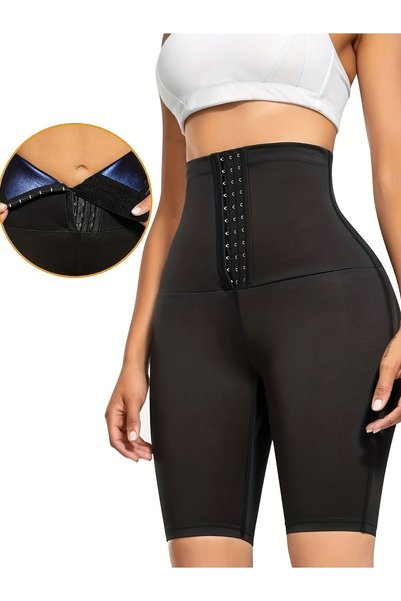 Sauna-Shorts Model Slimming Thermal Two Size Slimming Body Shaper Sauna Agraphed Corset Shorts