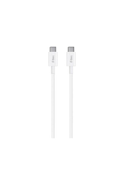 Type-c до Type-c 120cm 60w Pd/qc кабел за брзо полнење/податоци бел 2dk36b