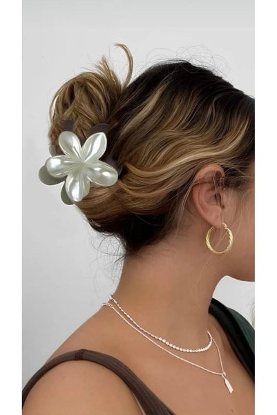 Women's White Lotus Buckle