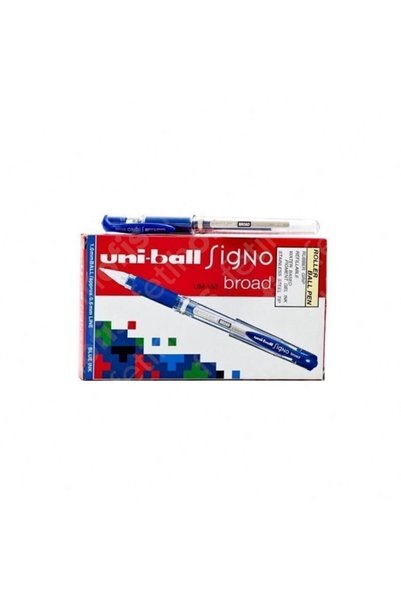 -ball Um-153 Signo Broad пенкало за потпис 1.00 Mm сино, кутија од 12
