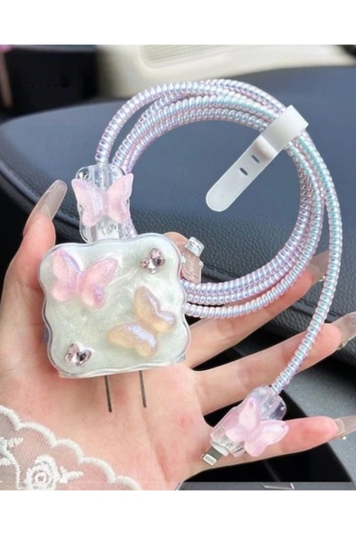 Сет за заштита на полнач компатибилен со Iphone полнач од новата генерација 18 / 20 w