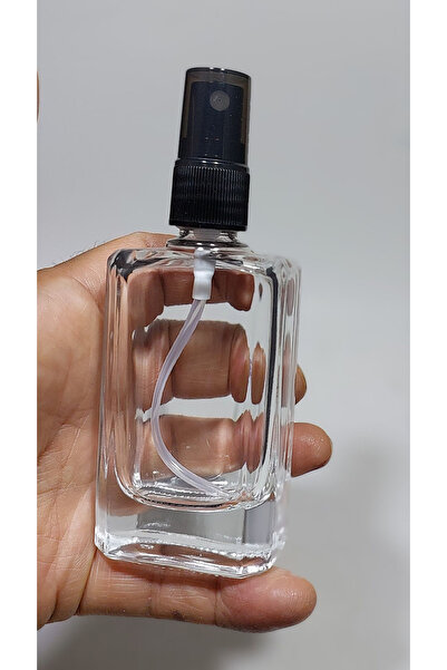 (4 парчиња) стаклено шише со спреј за колонска вода парфем што се полни 50 Ml - празно шише