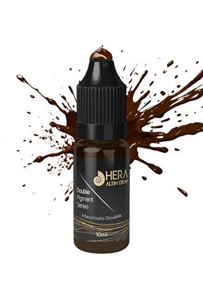 10ml боја за трајна шминка и микроблејдинг (macchiato Double, темно кафеава)