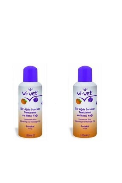 Vivet масло за чистење и масажа по депилација, цвет од портокал, 125ml, сет од 2