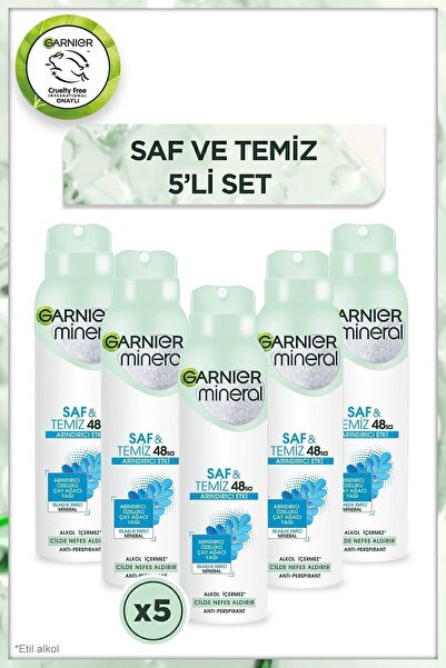 Mineral Pure&Clean спреј дезодоранс сет од 5 дела