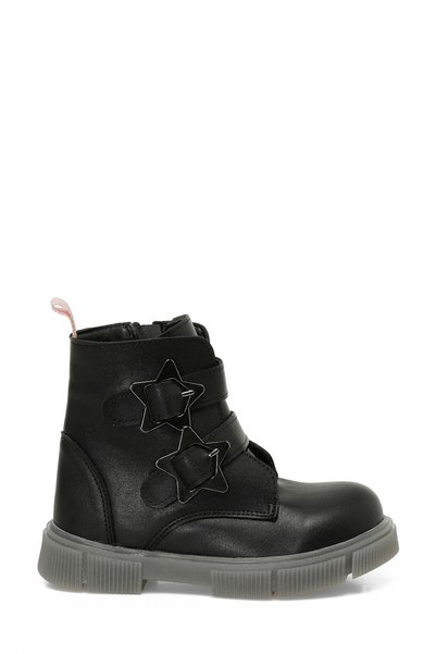 Affori P 4Pr Black Girl's Biker Boots