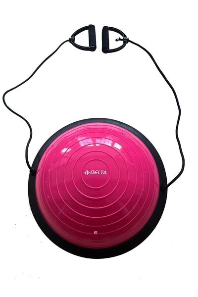 Мала топка за пилатес и рамнотежа Bosu Ball со дијаметар од 45 cm (СО ПУМПА)