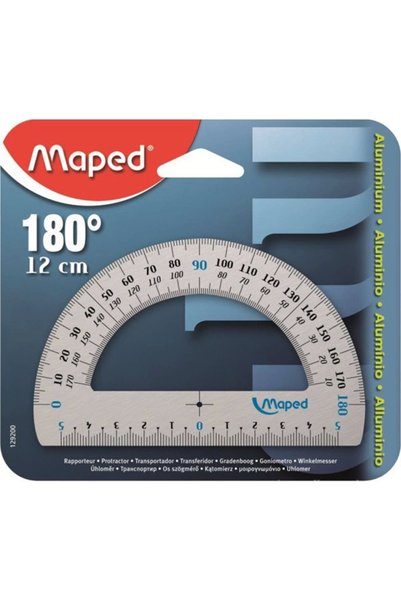 129200 12cm 180° Aluminum Angle Meter