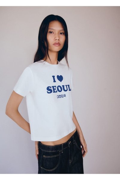 100% cotton printed T-shirt