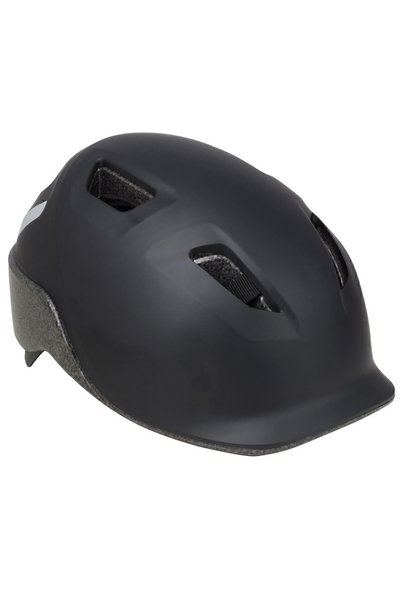 Btwin City Bike Helmet - Black - 100