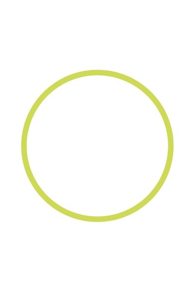 Domyos Rhythmic Gymnastics Circle (Hulahop) - 50 cm - Yellow