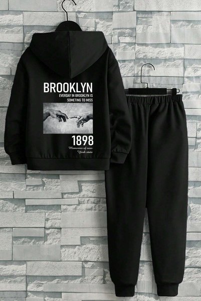 Children's 1898 Brooklyn Printed Tracksuit
