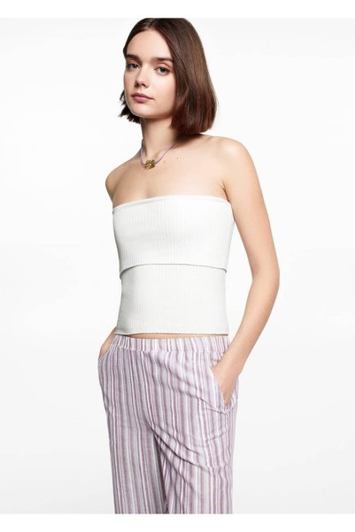 Strapless Blouse