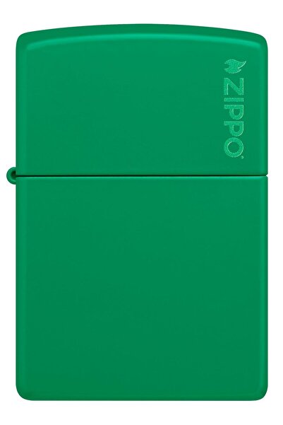 48629 Grass Green Zippo запалка со лого Z-48629ZL