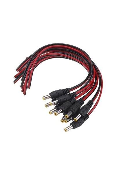 Cctv, безбедносна камера, Power Jack, кабел со џек, 30cm, 50 парчиња