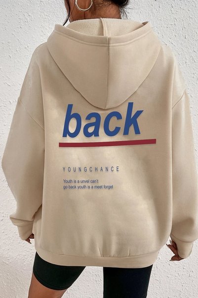 Unisex Back Printed Sweatshirt