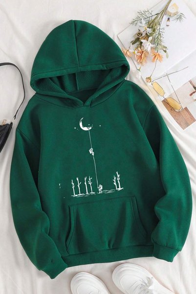 Black Saturn Sweatshirt