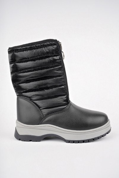 Sugar Guaranteed Children's Unisex Comfortable Fit Rain and Snow Boots with Zipper on the Front and Fur Inside