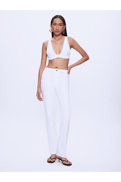Betıana X Straight Leg High Waist Jean Pants