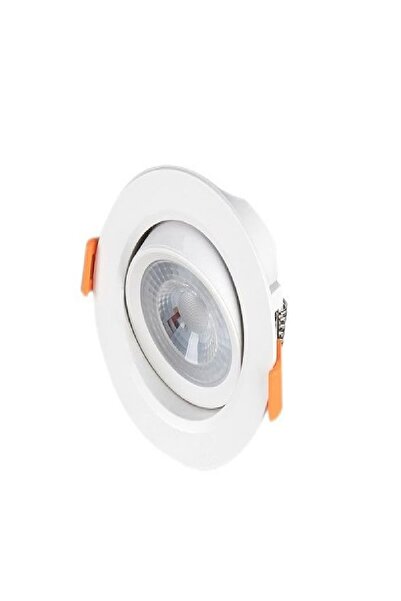 5w Cob Led вградна светилка, бело куќиште, бела светлина Ct-5200-b