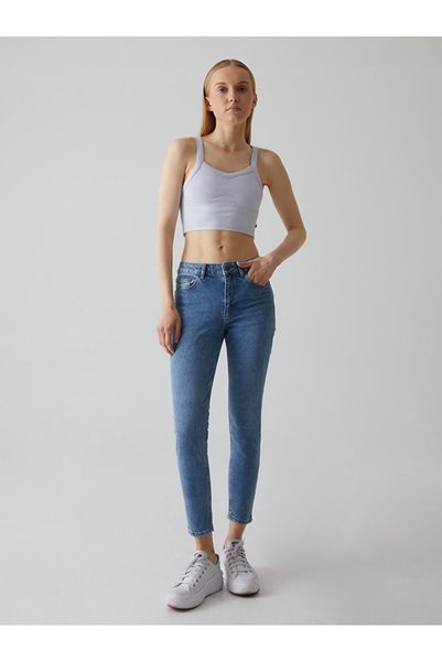 Loriana Mid Rise Trousers