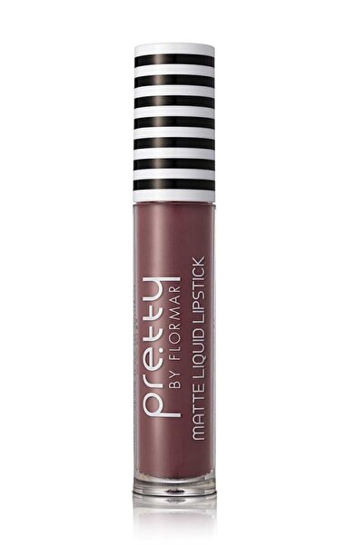 Високо пигментиран мат течен кармин - Pretty Matte Lipstick - 006 Flirty Pink- 8690604462766