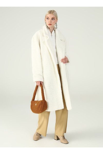 Ecru Women's Coat Yn105