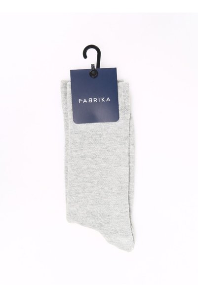 Gray Melange Men's Sock Socks Ns-Skt-1