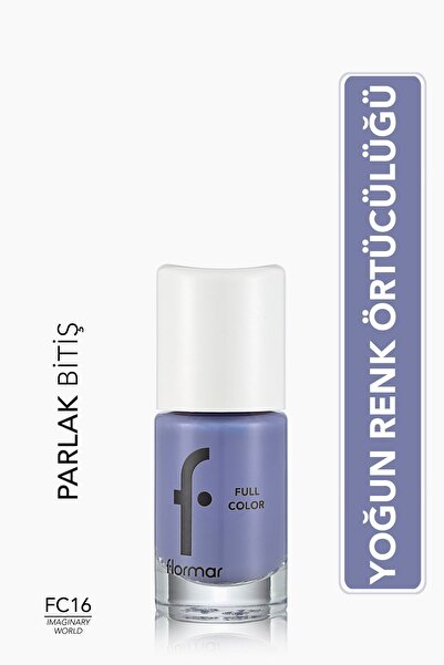 Високо пигментиран сјаен лак за нокти - Full Color Nail Enamel - Fc16 Imagınary World -8690604310524