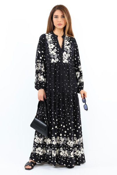 Women's Prive Dreamy 100% Viscose Maxi Length Long Summer Dress