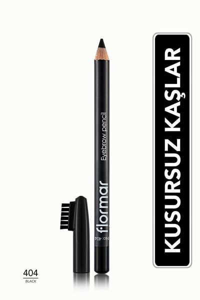 Маскара за веѓи и пудра за веѓи - Eyebrow Pencil 404 Black 8690604109449 47000046