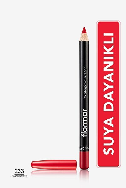 Молив за усни - Waterproof Lipliner 233 Dramatic Red 8690604127665