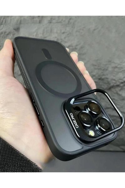 iPhone 14 Pro Max Compatible Stand Case with Pro Lens Magsafe Supported Case