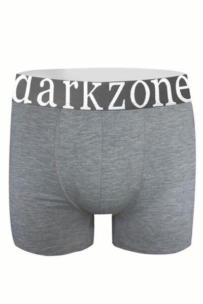 Men's Gray Wide Elastic Lycra Classic Boxers