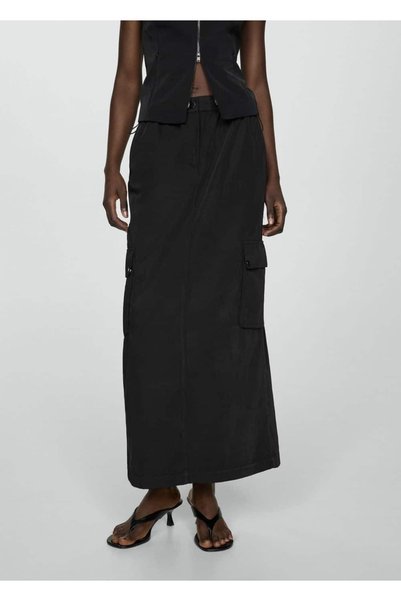 Long Cargo Skirt