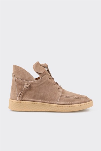 Mink Leather Women's Casual Boots