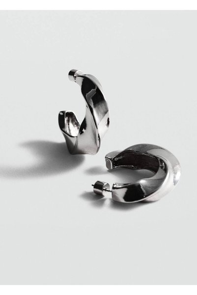 Twisted Hoop Earrings